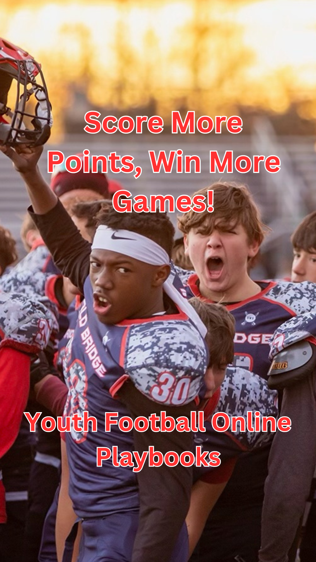 Youth Football Online Facebook ad