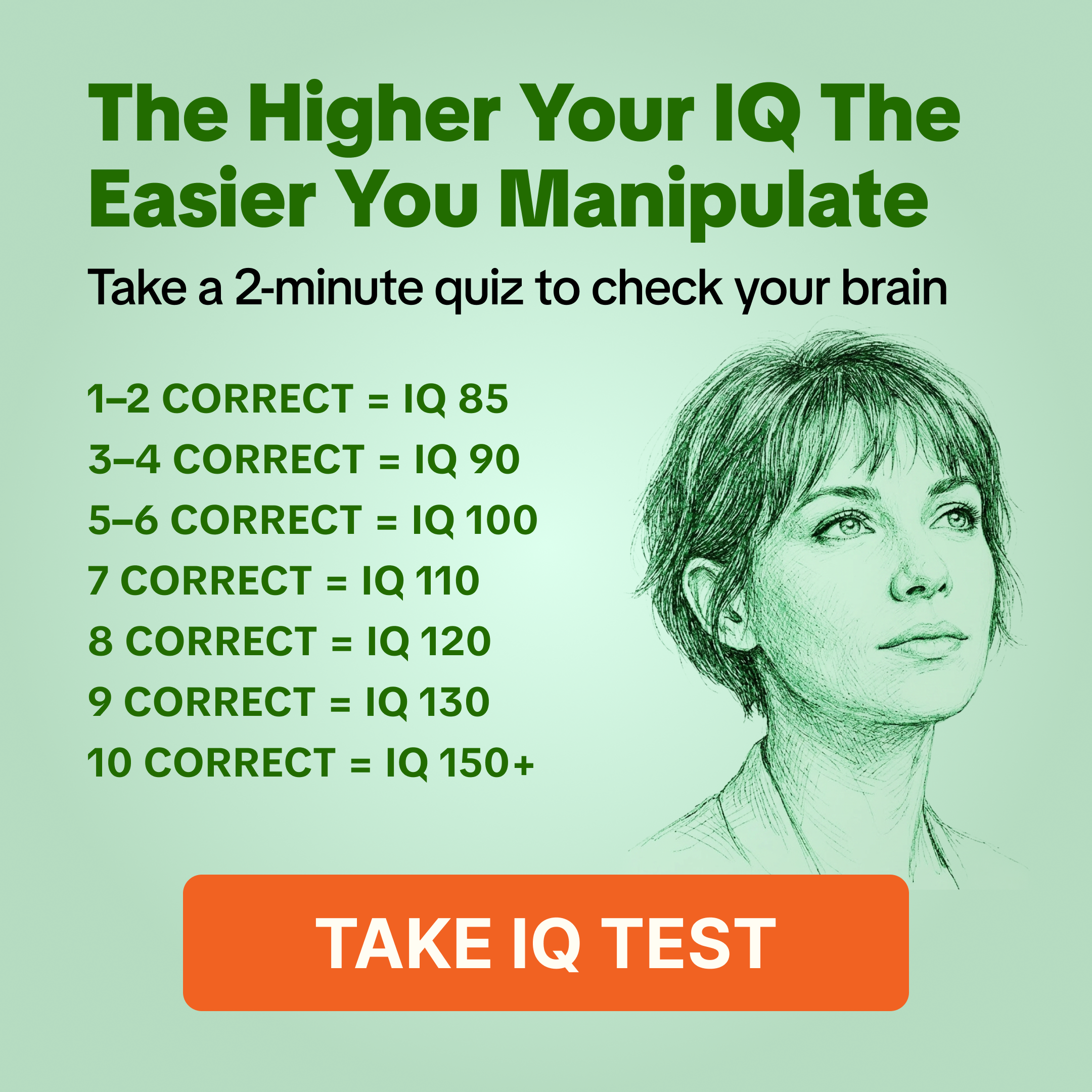 My IQ Facebook ad