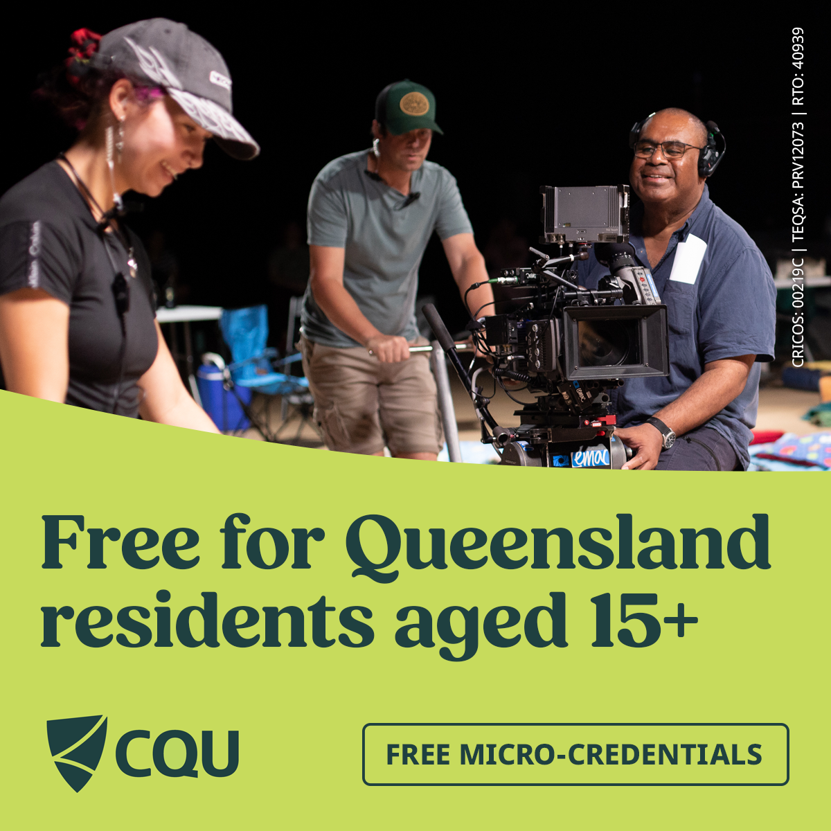 CQUniversity Australia Facebook ad