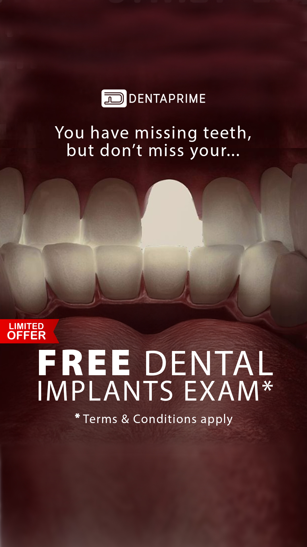 Dentaprime UK Facebook ad