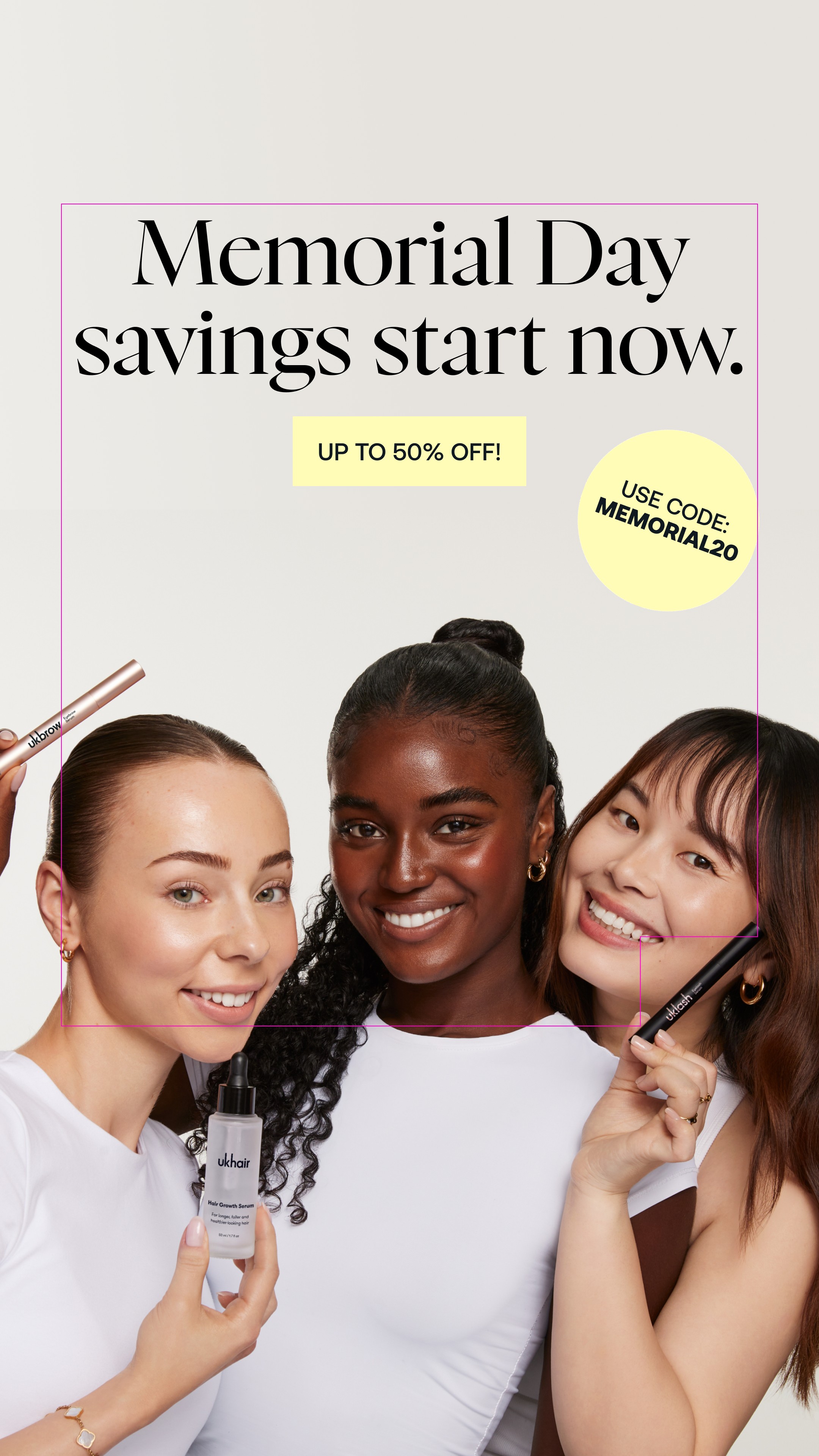 Uklash Facebook ad from May 20, 2026