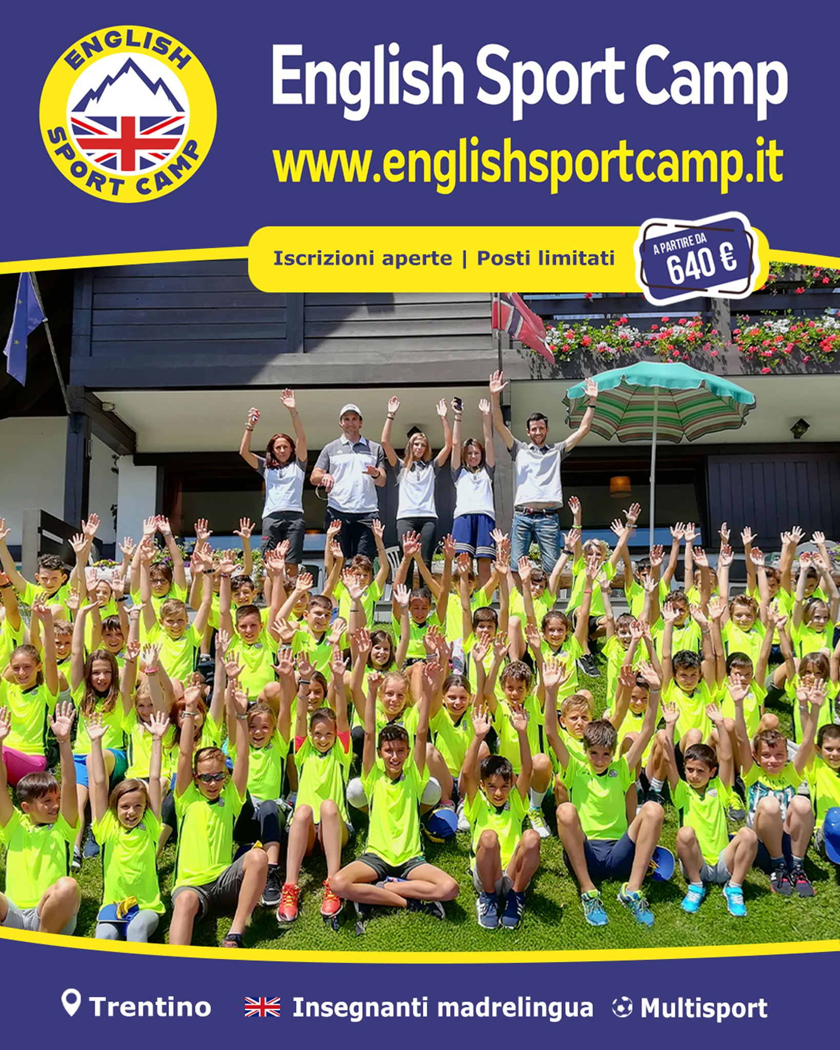 English Sport Camp - Divertimento e Sport ASD Facebook ad: English Sport Camp - Estate in Val di Fiemme a Cavalese…
