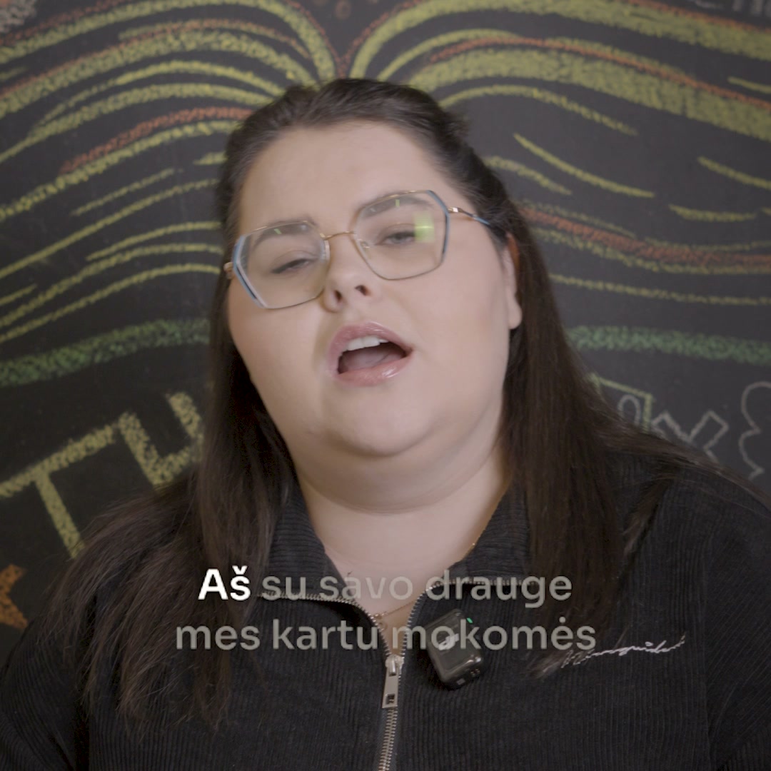 Anglų kalbos mokykla Intellectus Facebook ad: Anglų kalba be streso!