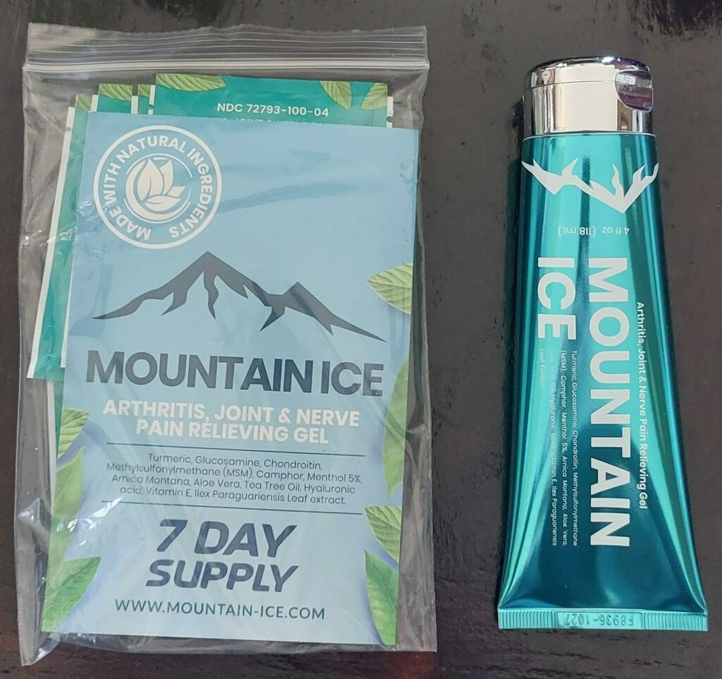 Mountain Ice Facebook ad