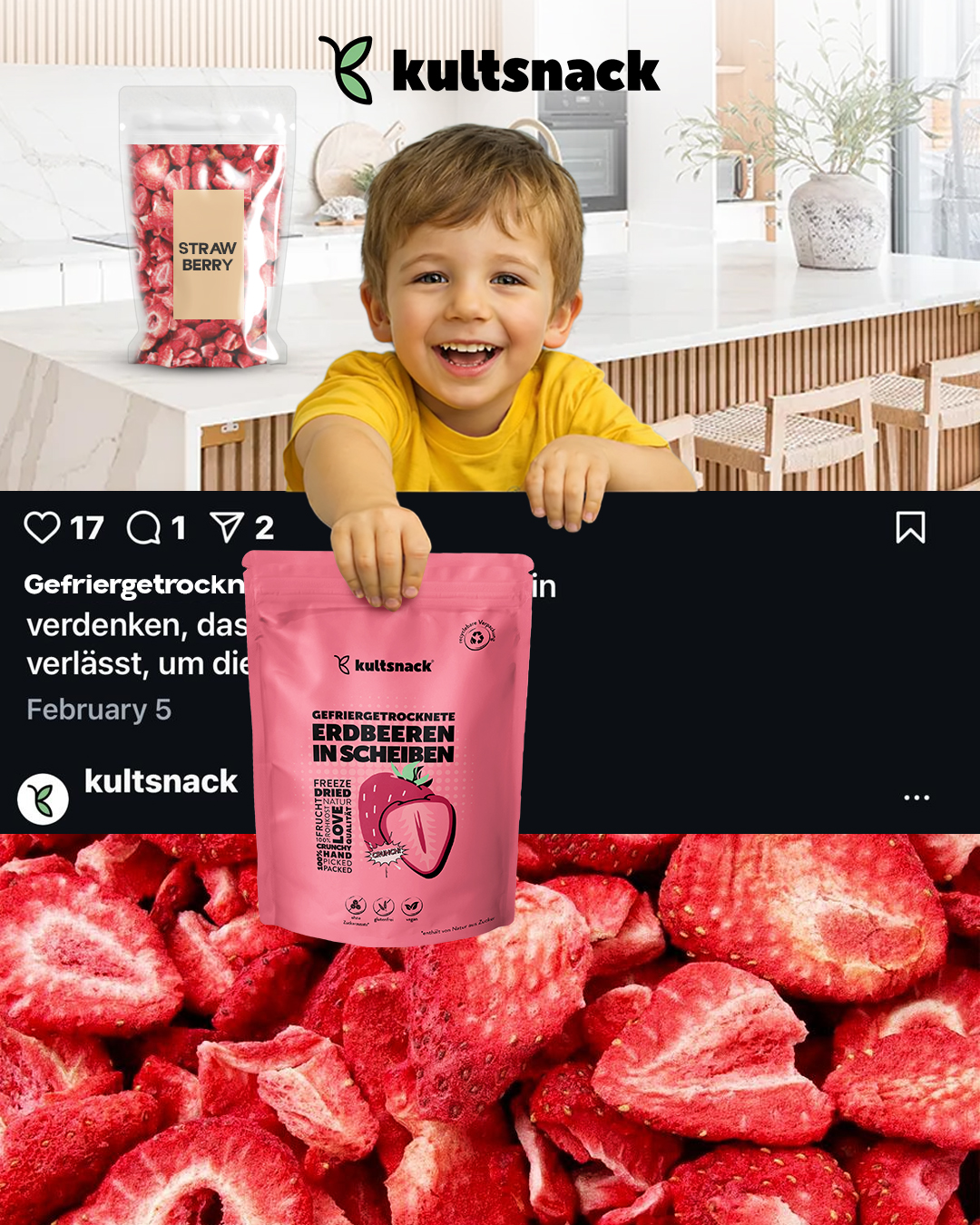 kultsnack Facebook ad