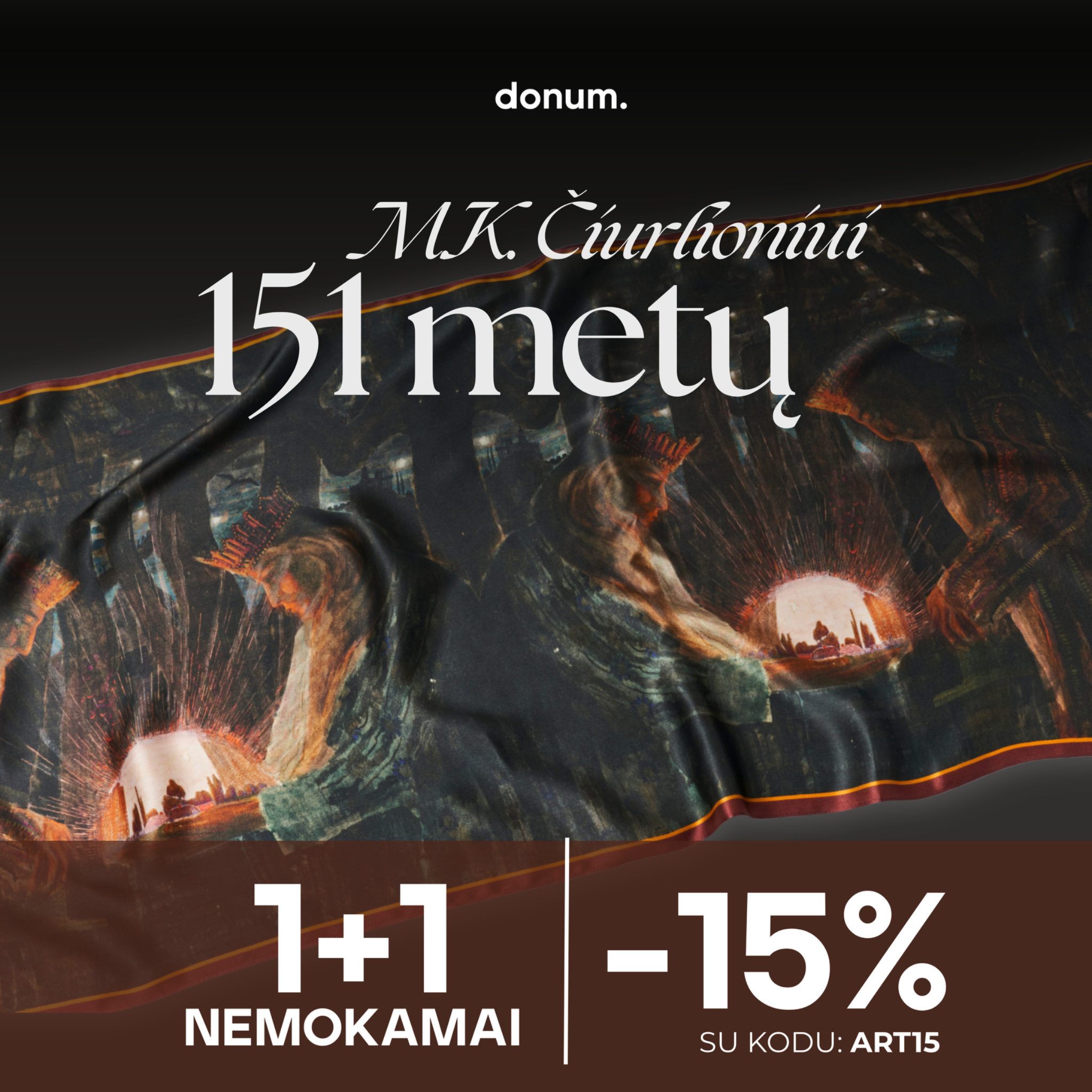 donum. Facebook ad: Menas, kuris keliauja kartu