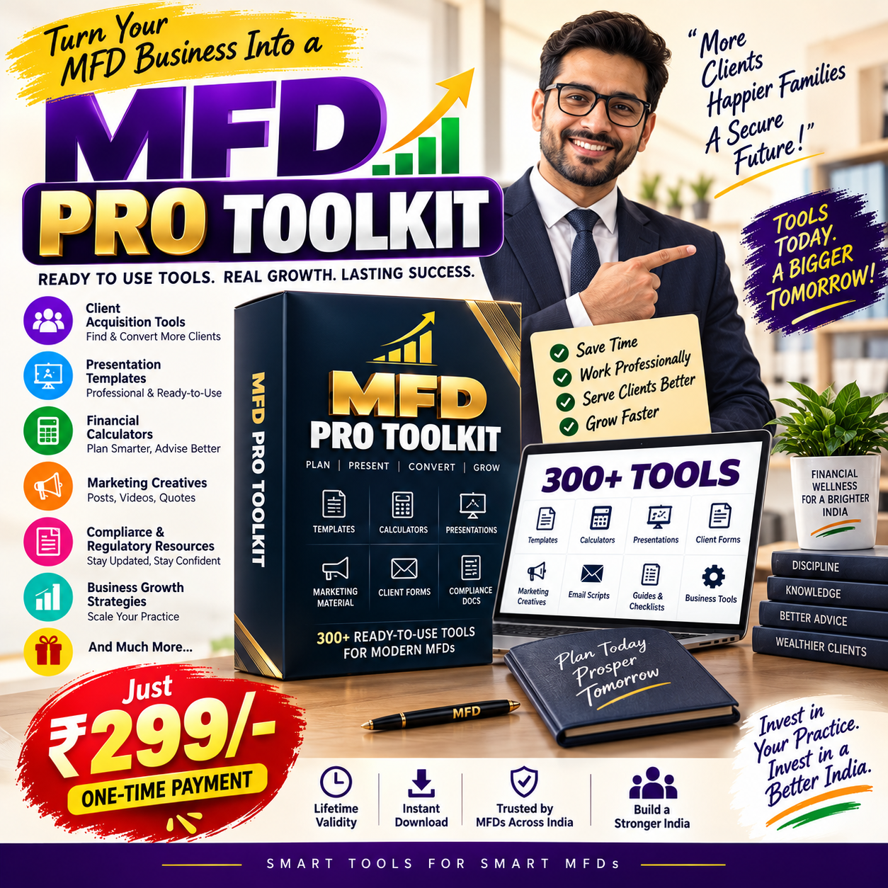 Adnest Facebook ad: Your Complete MFD Business Toolkit, Just ₹299 Upgrade Your…