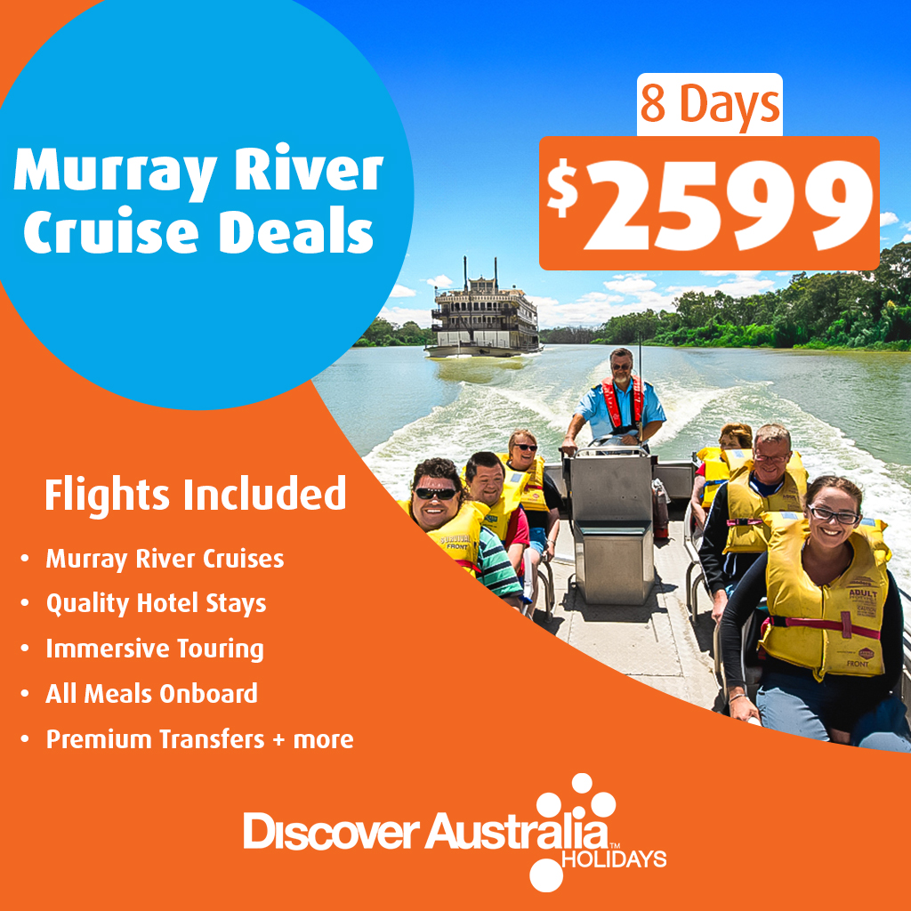 Discover Australia Holidays Facebook ad