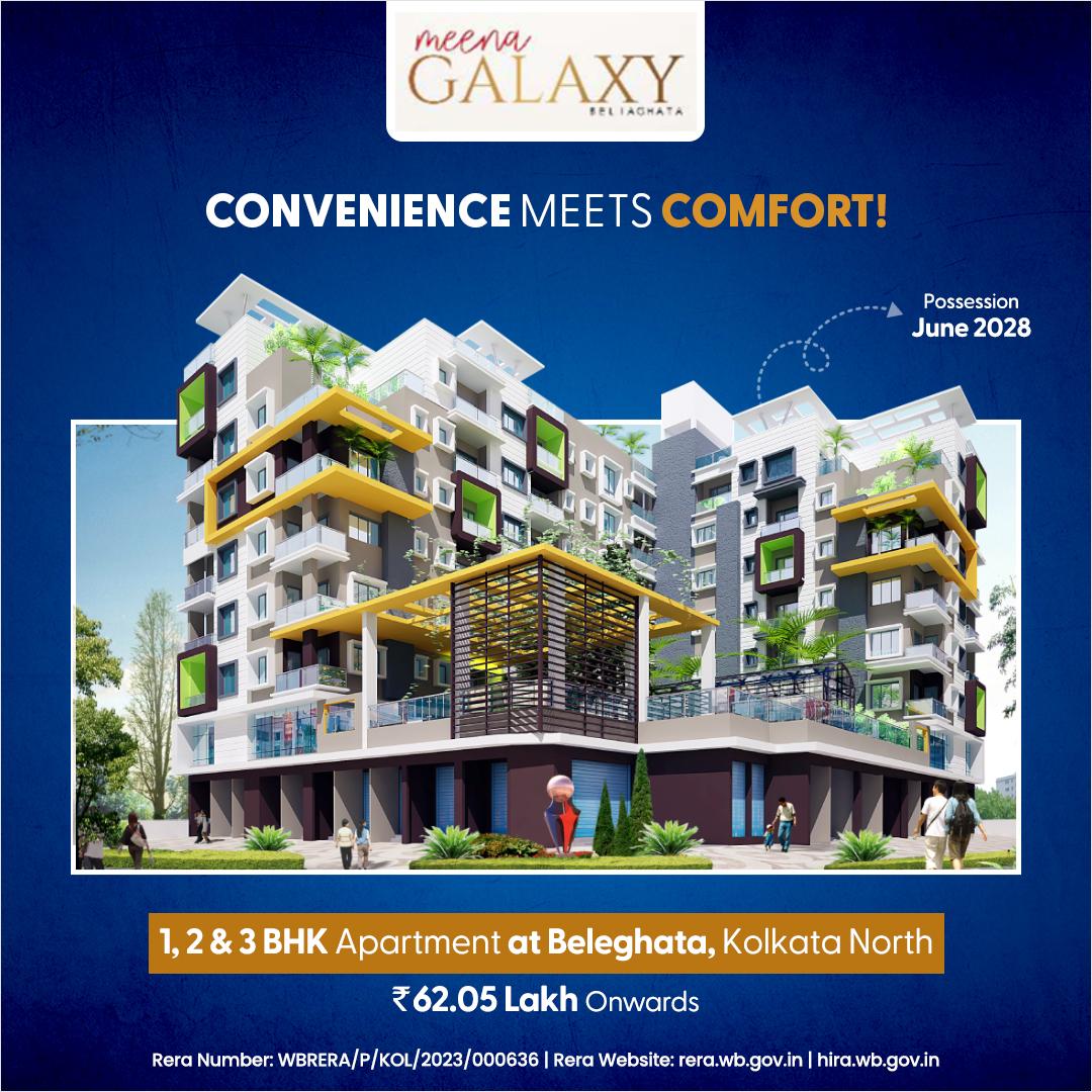 99acres Kolkata Homes Facebook ad: 1, 2 & 3 BHK Apartment starting ₹ 62.05 Lakh Onwards at…