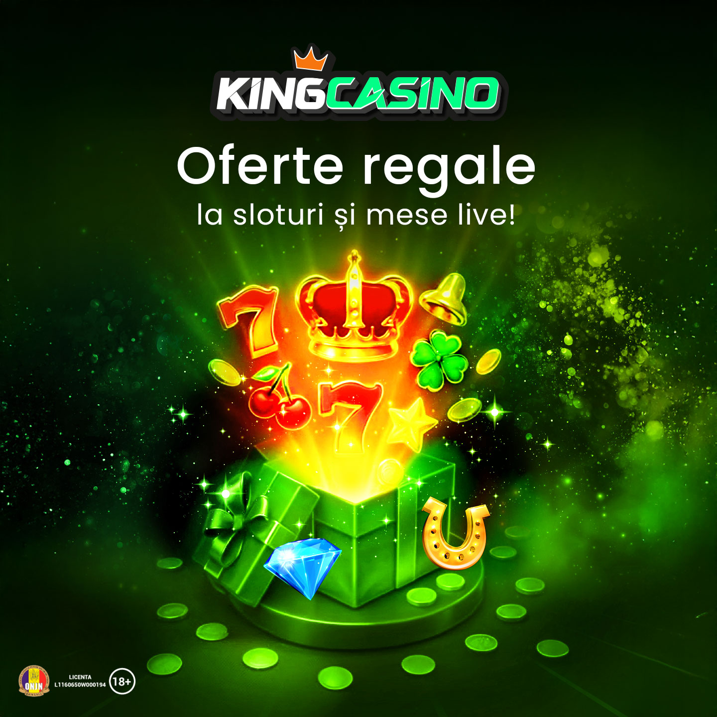 King Casino Facebook ad from Feb 6, 2026