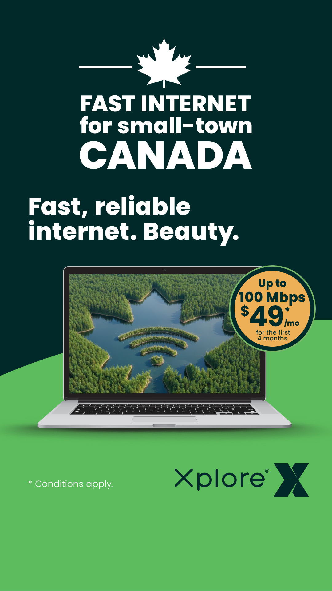 Xplore Facebook ad