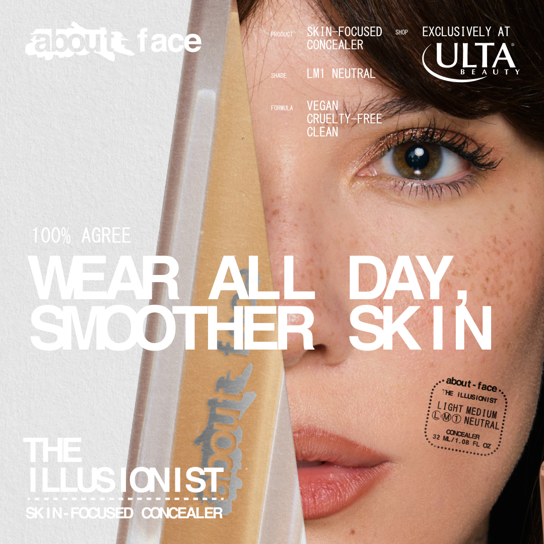 about-face beauty Facebook ad