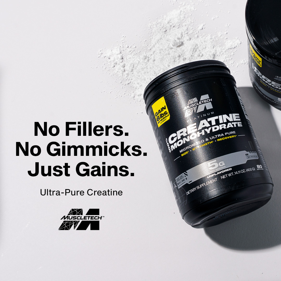 MuscleTech Facebook ad