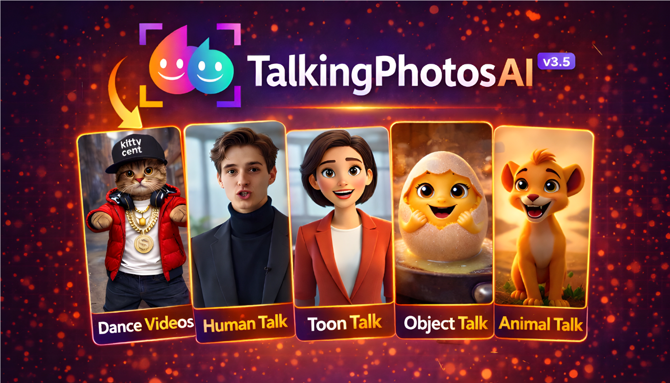 TalkingPhotos.ai Facebook ad