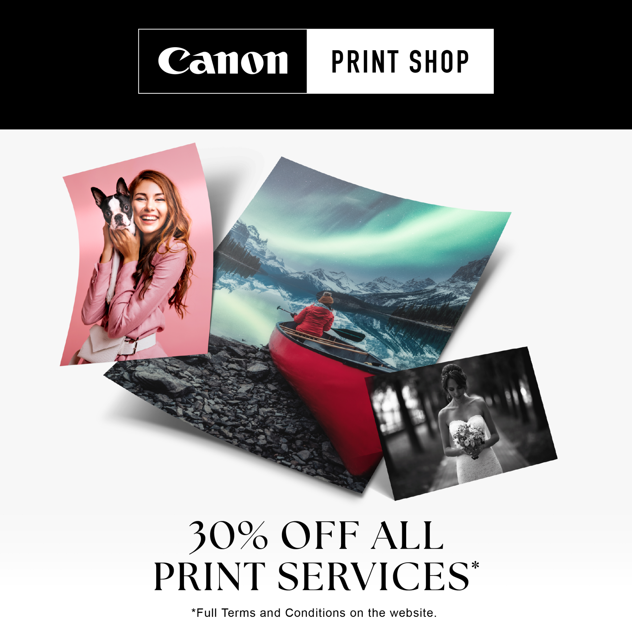 Canon Canada Facebook ad
