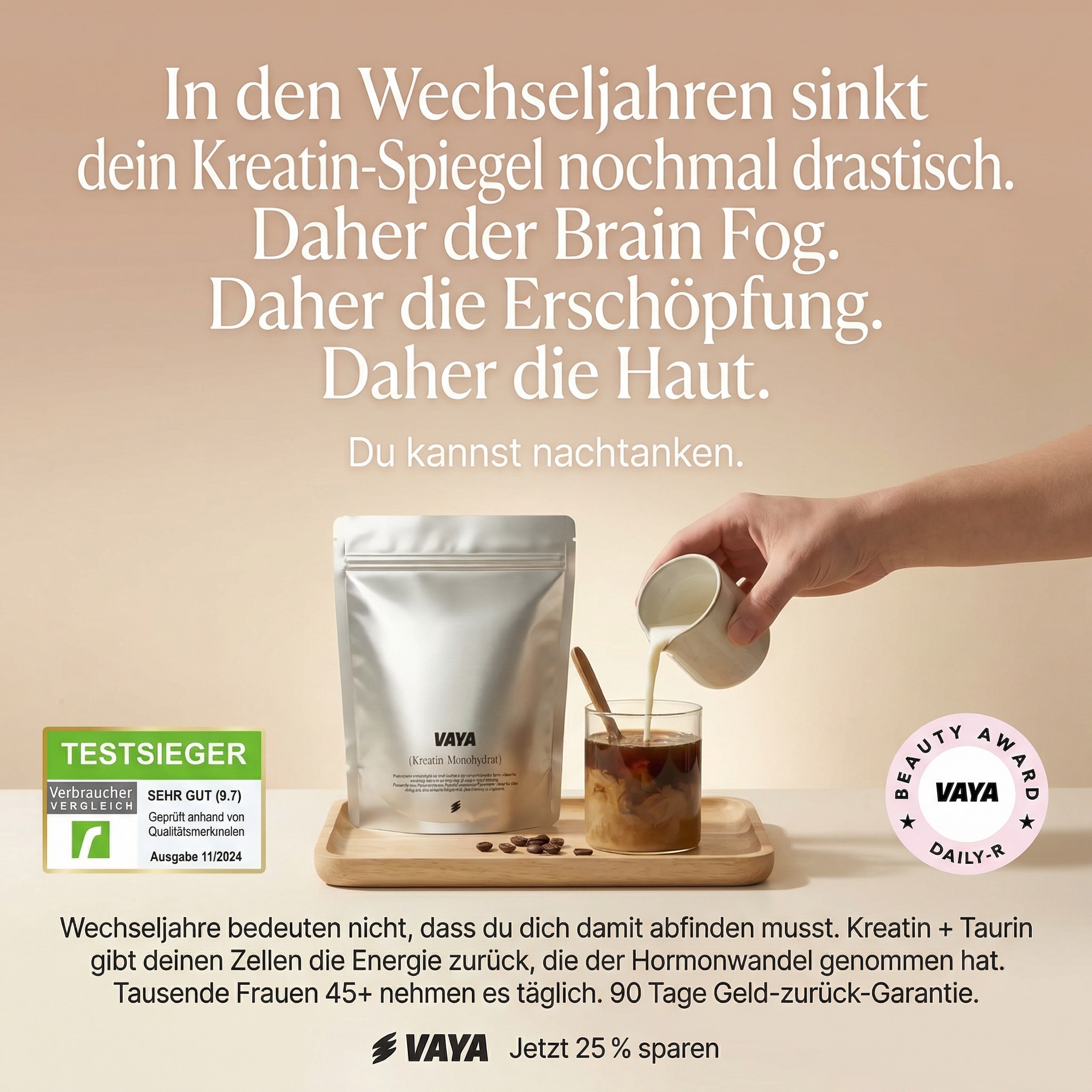 Apotheken Kompass Facebook ad: Was deinen Zellen ab 40 fehlt