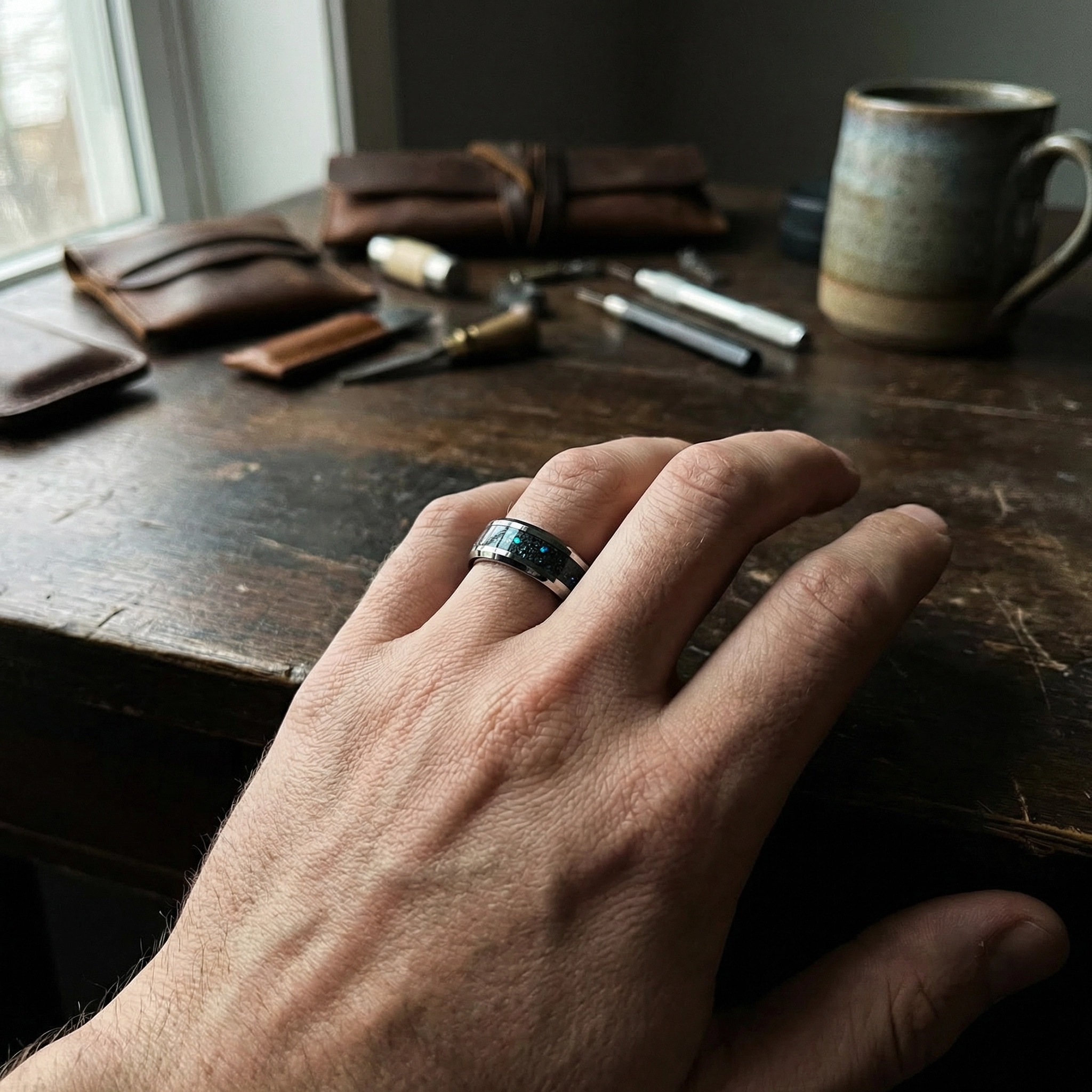 Unique Jewelry Finds Facebook ad: Star Dust Ring