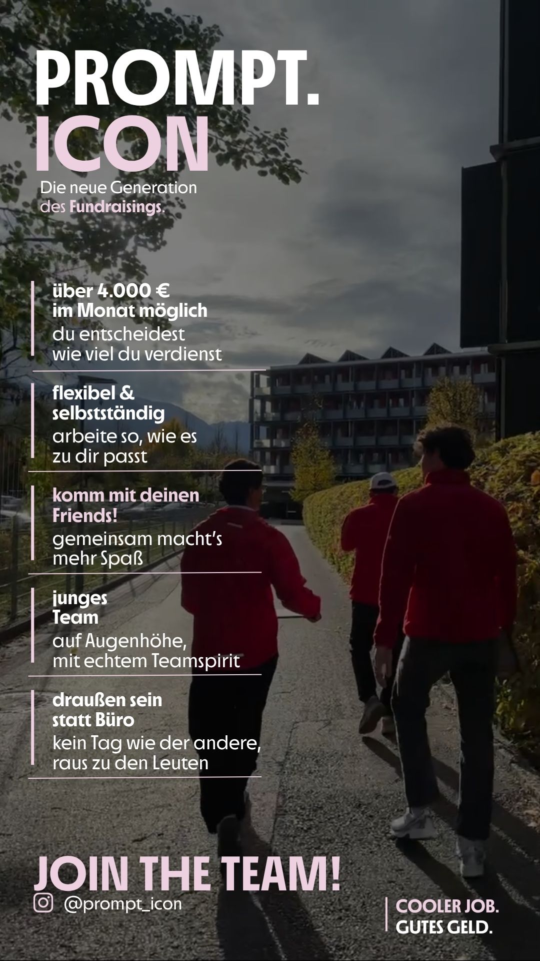 prompt_icon Facebook ad: Kein Büro.