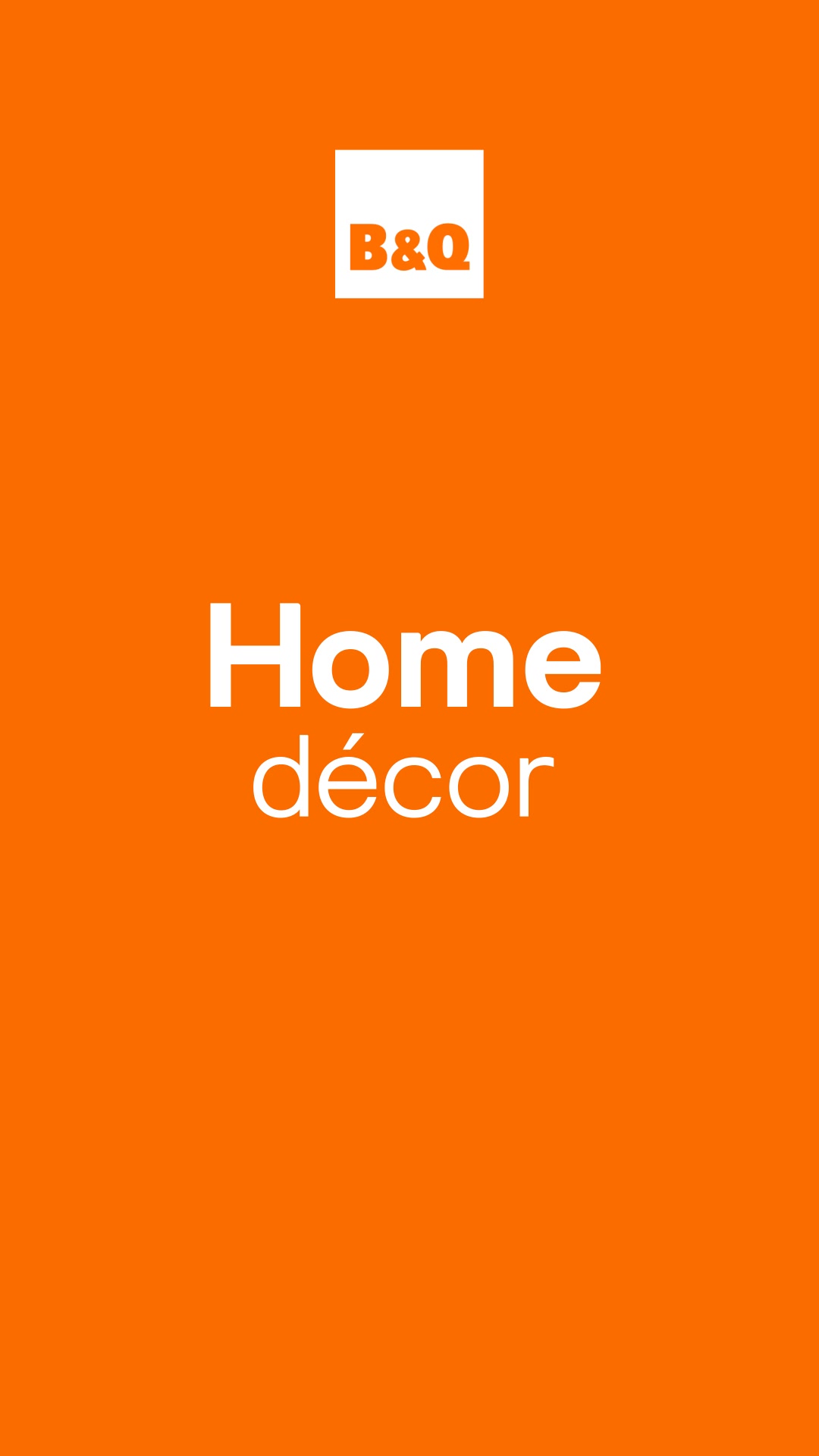 B&Q Facebook ad from Aug 5, 2026