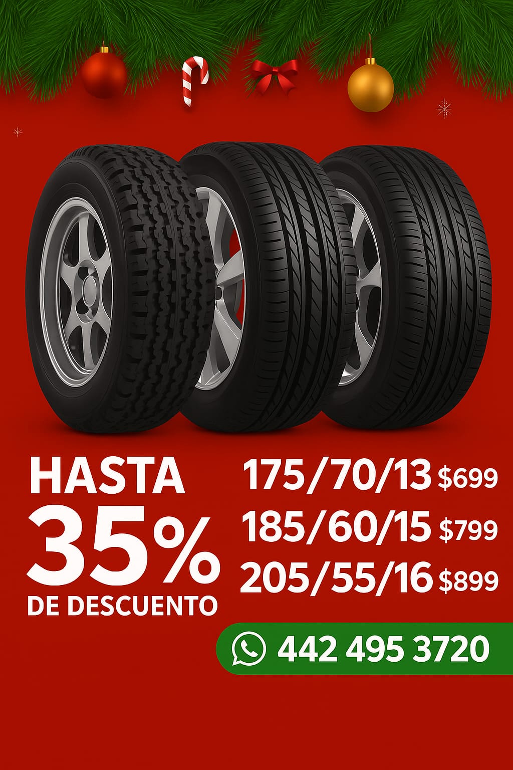 Remate de Llantas Querétaro Facebook ad
