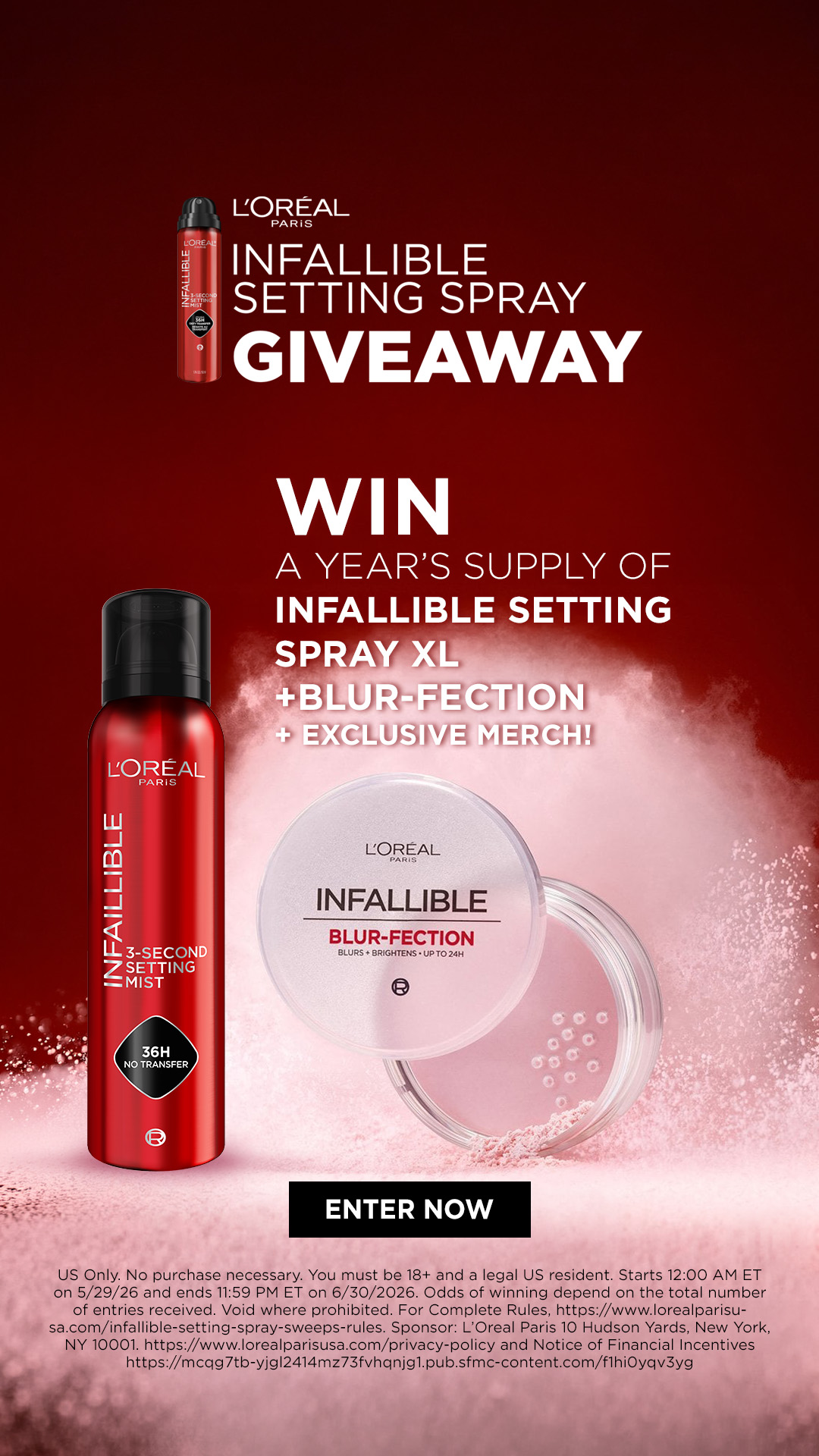 L'Oréal Paris Facebook ad from Jun 2, 2026