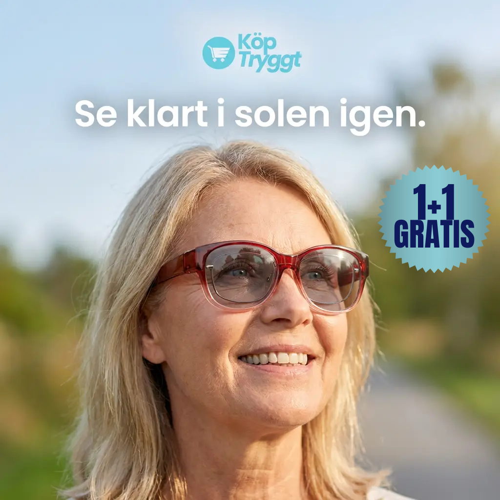 Köp Tryggt Facebook ad: Se klart i solen igen