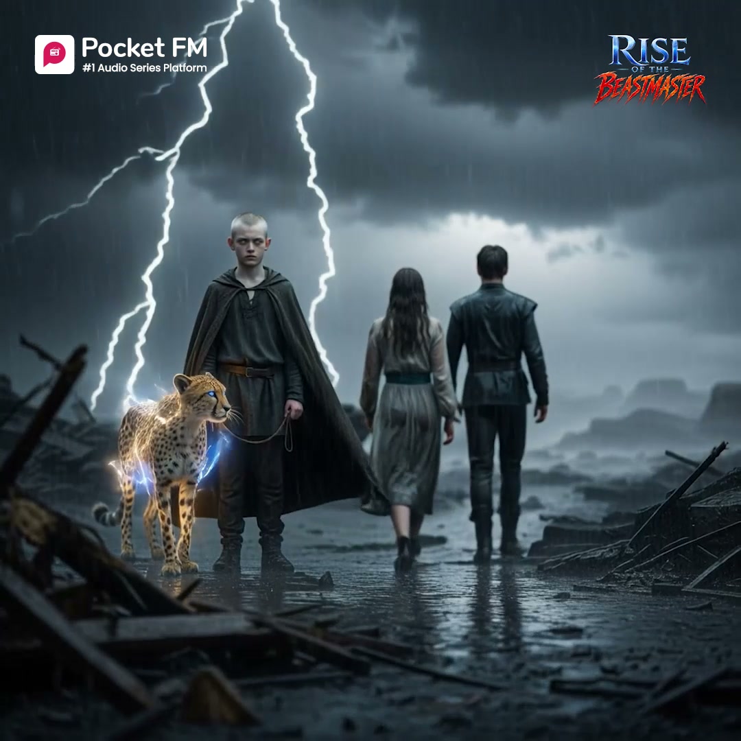 Pocket FM Fantasy Chronicles Facebook ad: To find out, listen to the audio series 'Rise of the…
