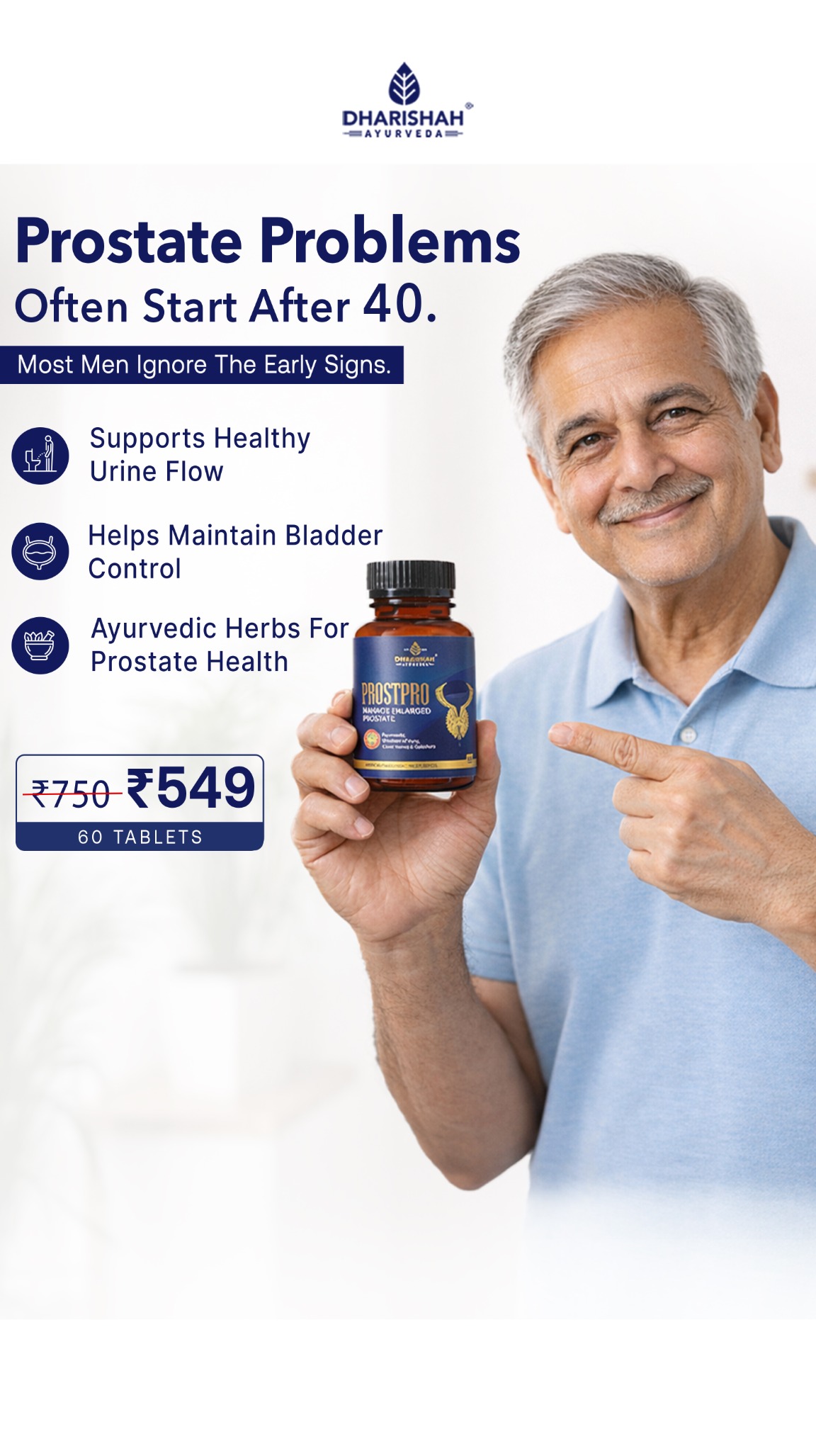 Dharishah Ayurveda Facebook ad