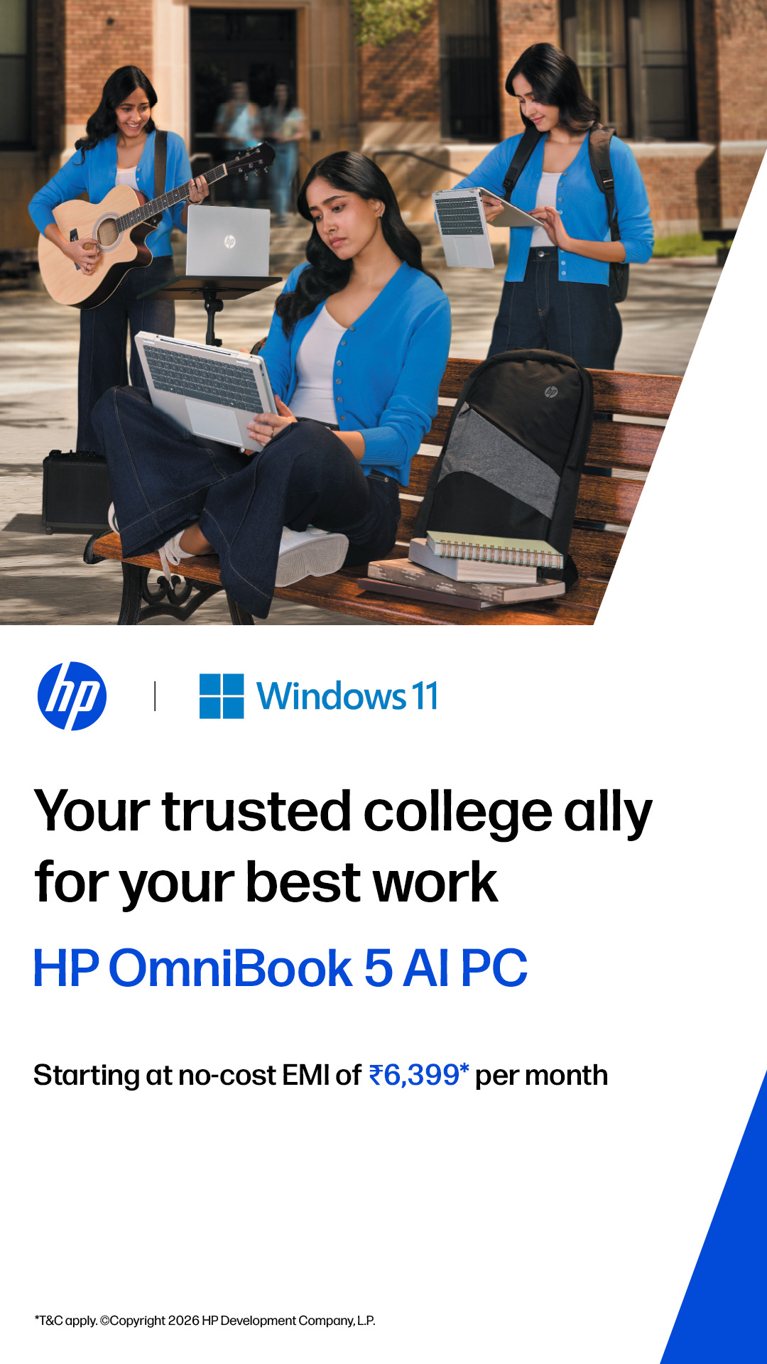 HP India Facebook ad