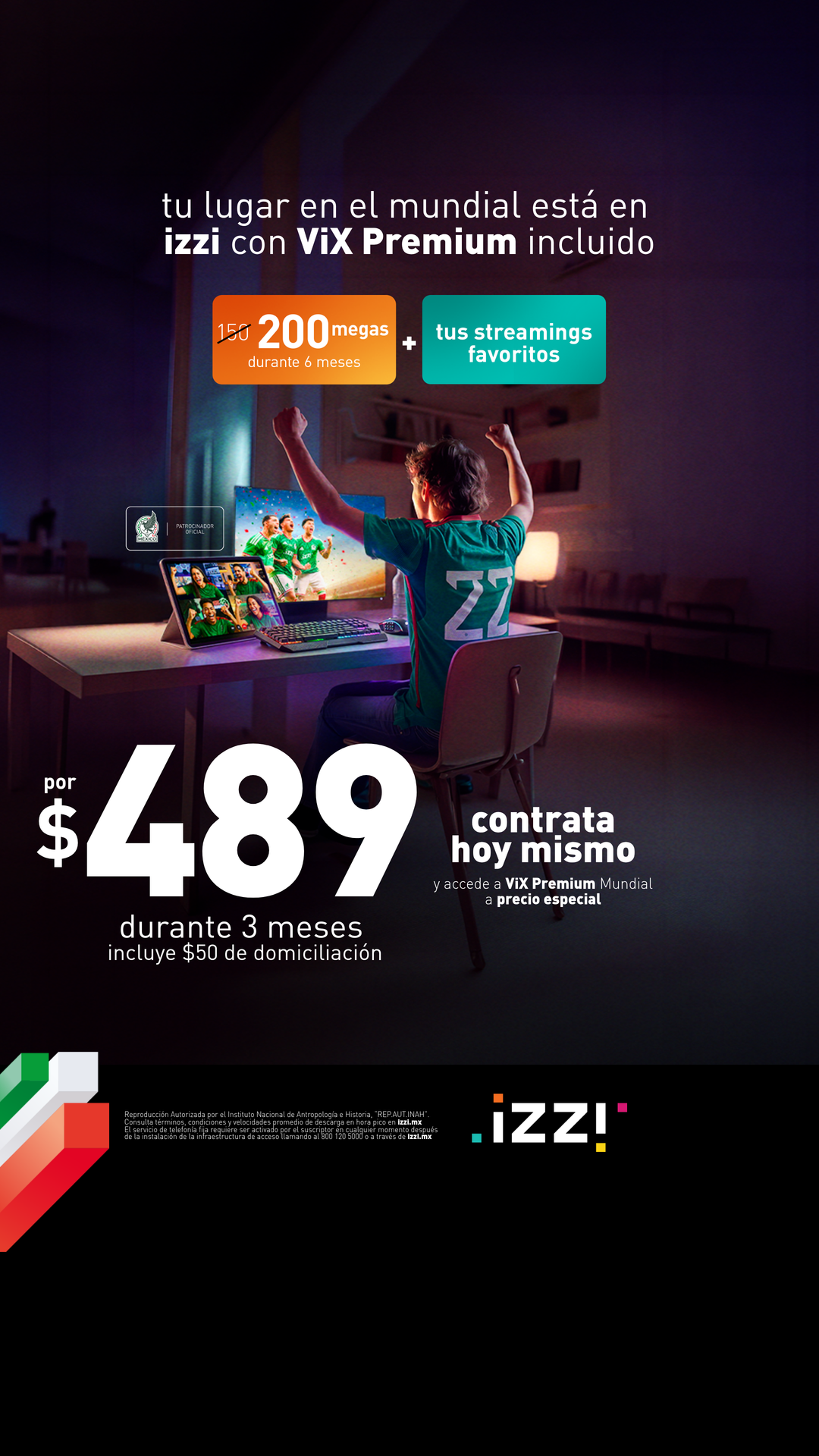 izzi telecom Facebook ad