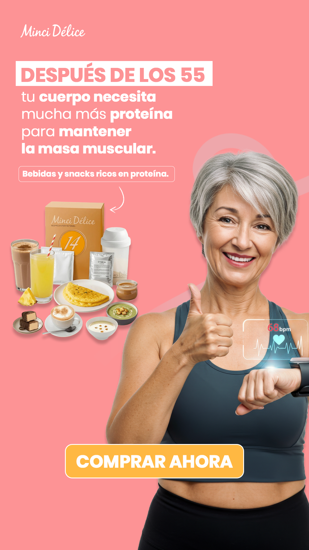 Mincidélice España Facebook ad