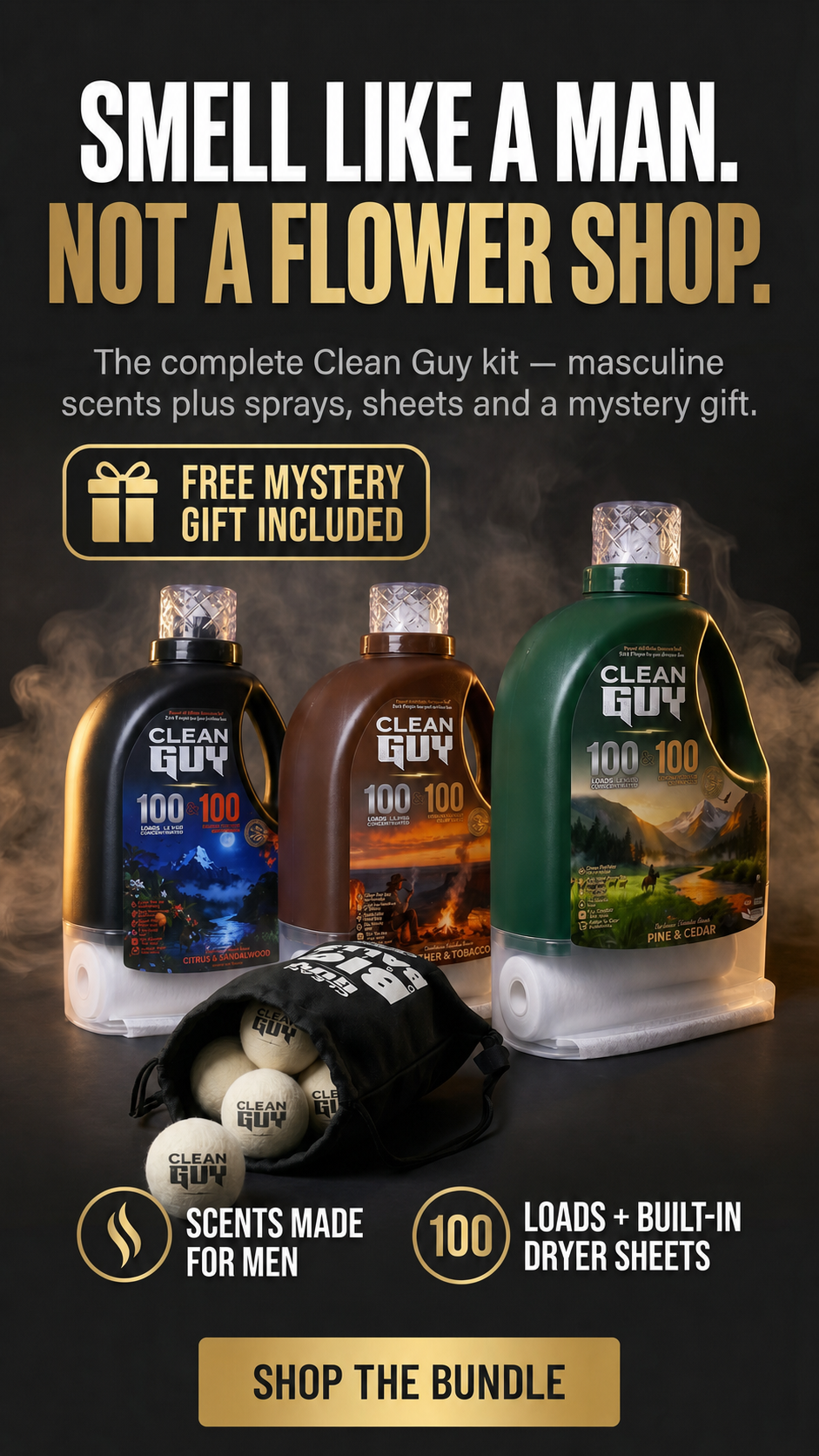 Clean Guy Facebook ad