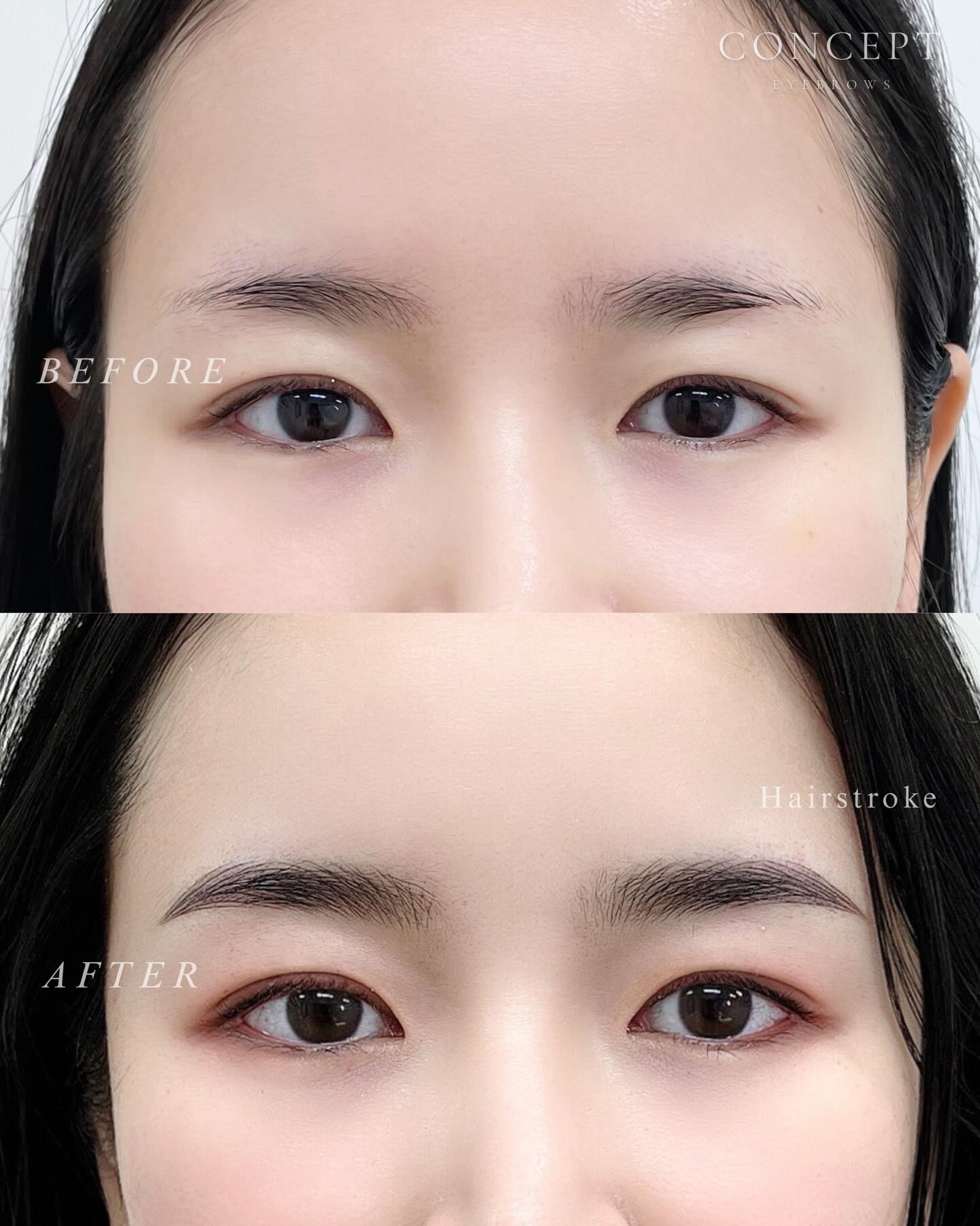 Concept eyebrows Facebook ad