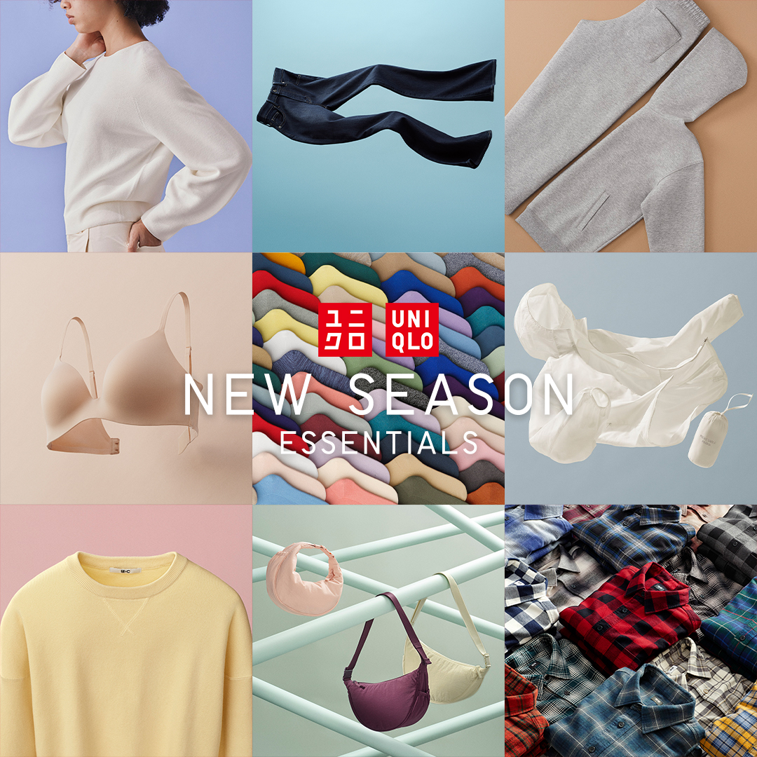 Uniqlo India Facebook ad: Refresh your wardrobe with UNIQLO’s New Season Essentials.
