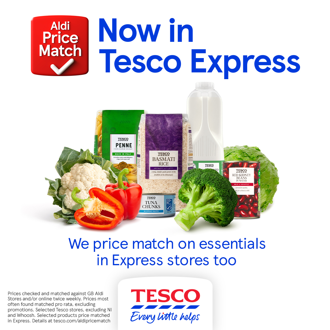 Tesco Facebook ad