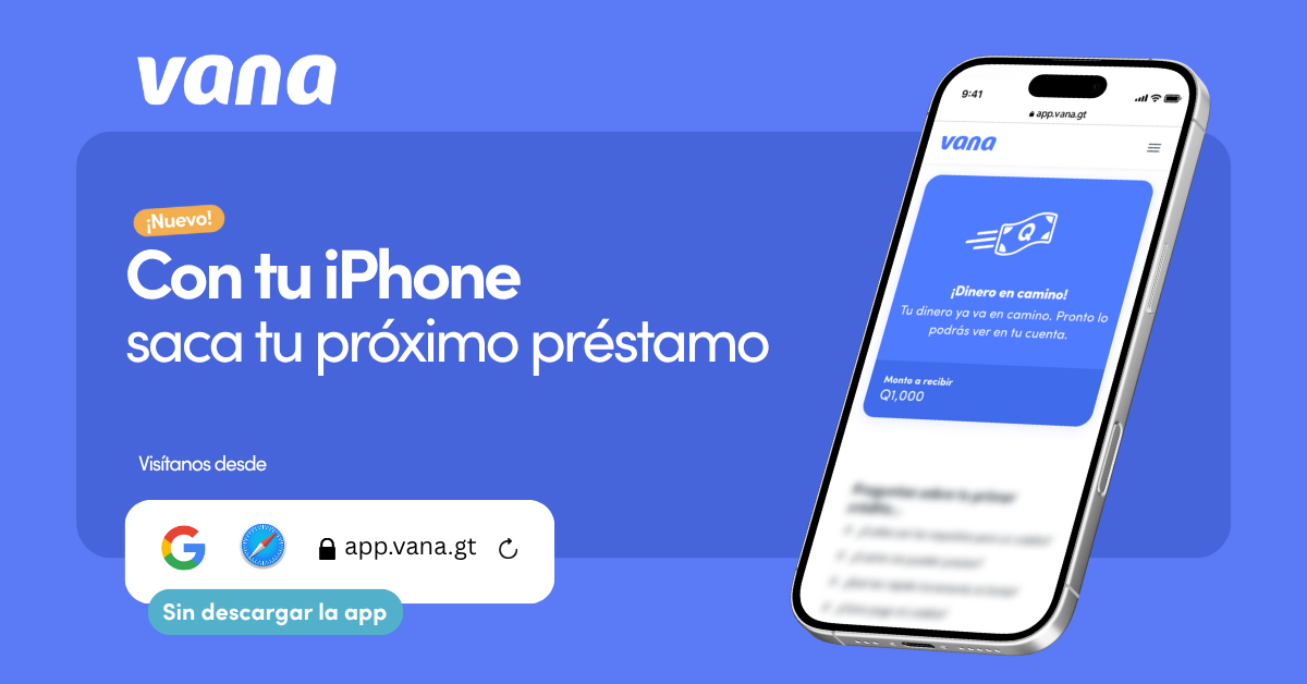 Vana Facebook ad