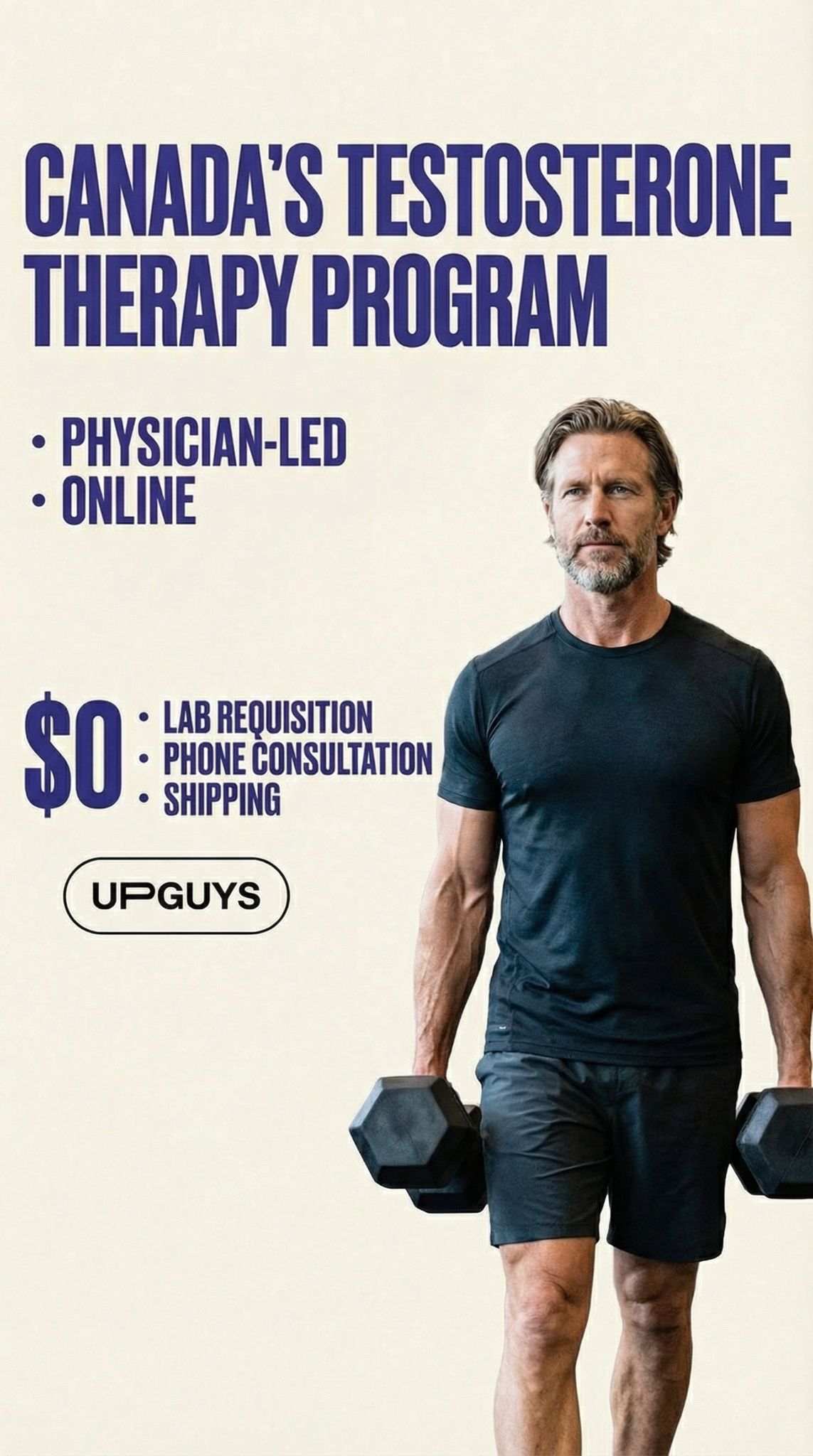 Upguyshealth Facebook ad