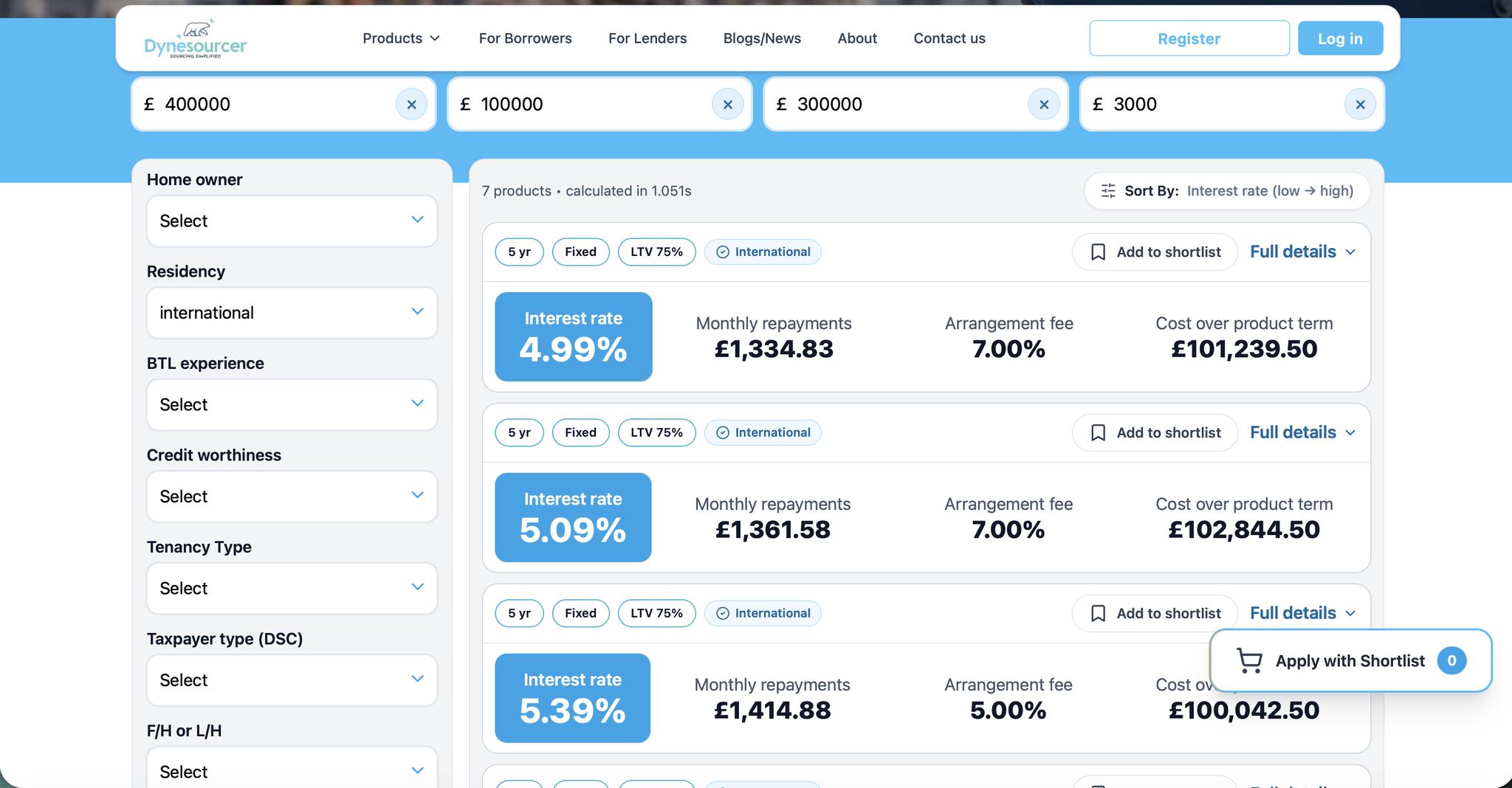Dynesourcer Facebook ad: Launch announcement - International and expat BTL investors…