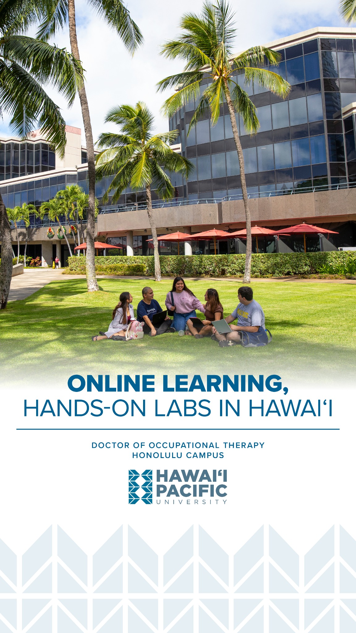 Hawai'i Pacific University Facebook ad