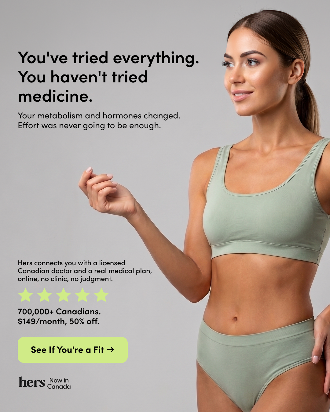 Hers Facebook ad