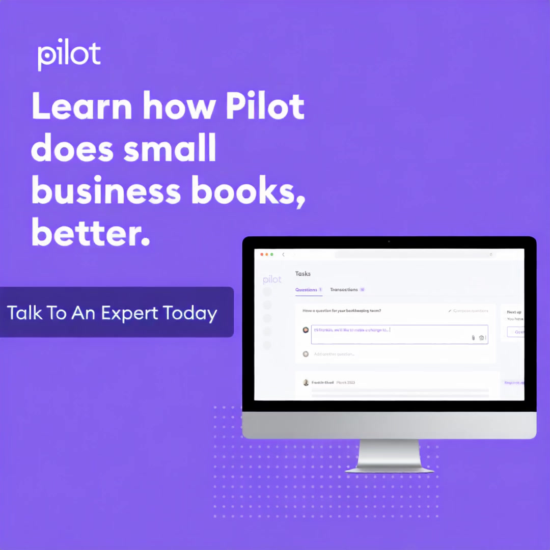 Pilot.com Facebook ad