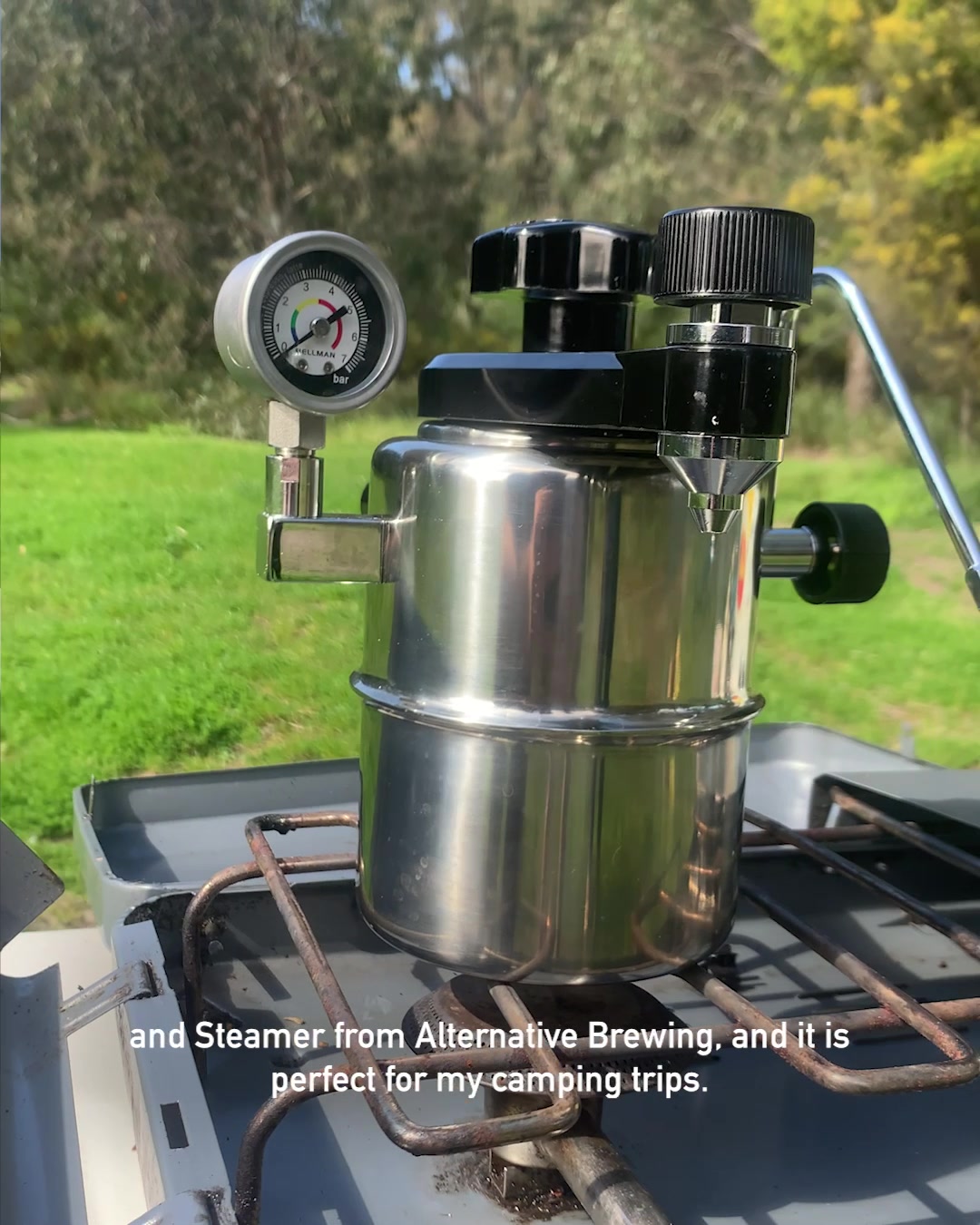 Alternative Brewing Facebook ad: Bellman Espresso Maker & Steamer