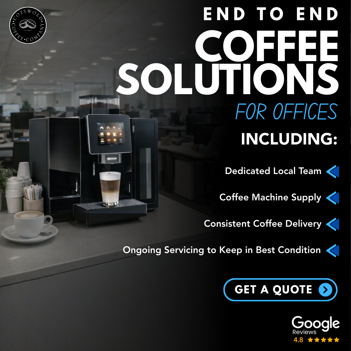 Cotswold Coffee Company Facebook ad