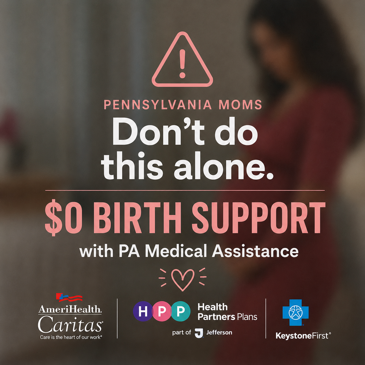 Flourish Maternity Care Facebook ad