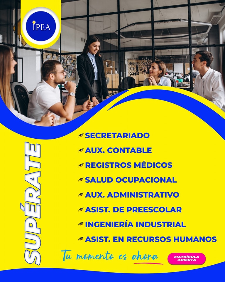 IPEA Excelencia Académica CR Facebook ad: MATRÍCULA ABIERTA >>