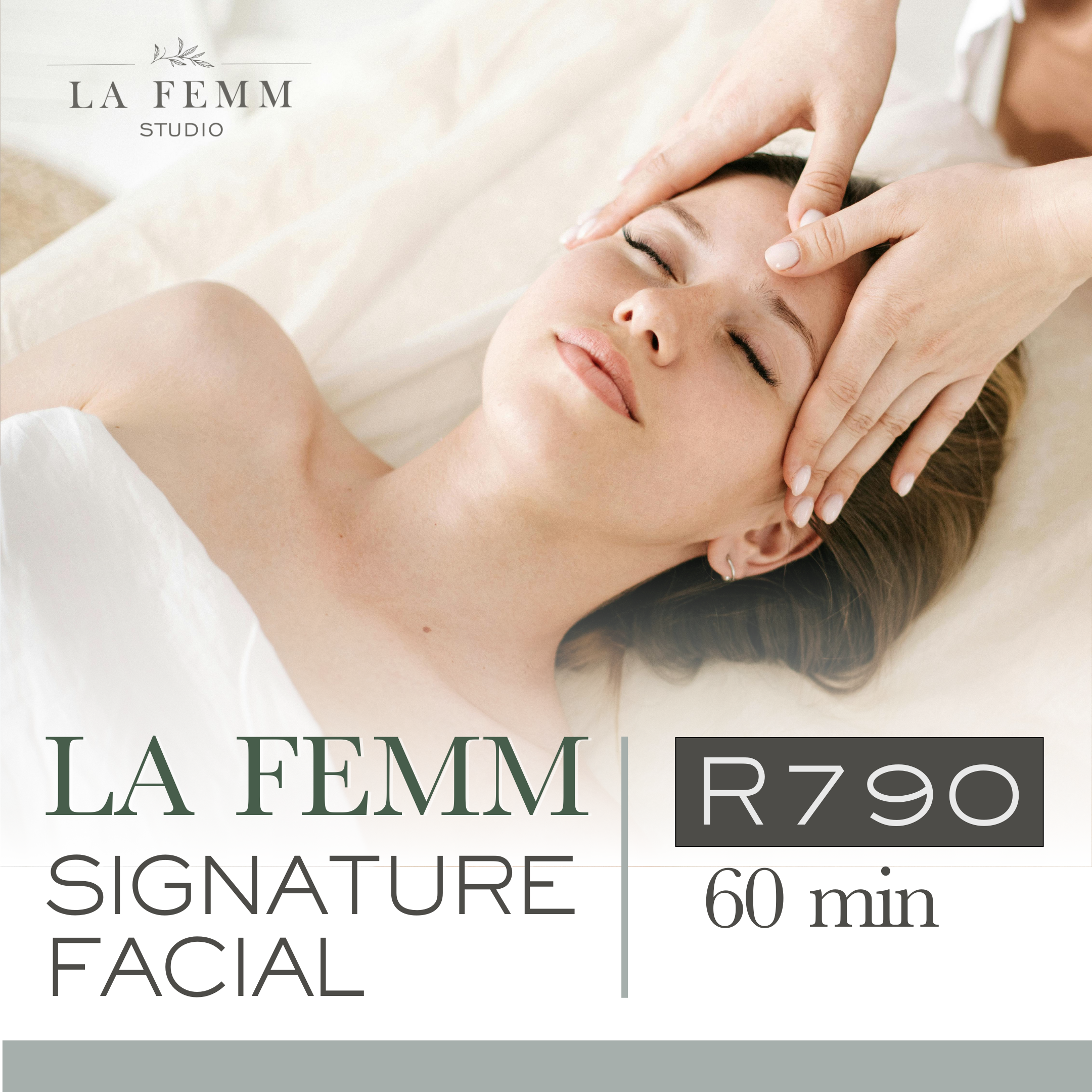 La Femm Studio Facebook ad: Glow, refresh, and transform with La Femm Studio!
