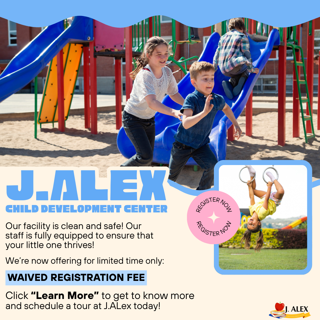 J. Alex Child Development Center Facebook ad