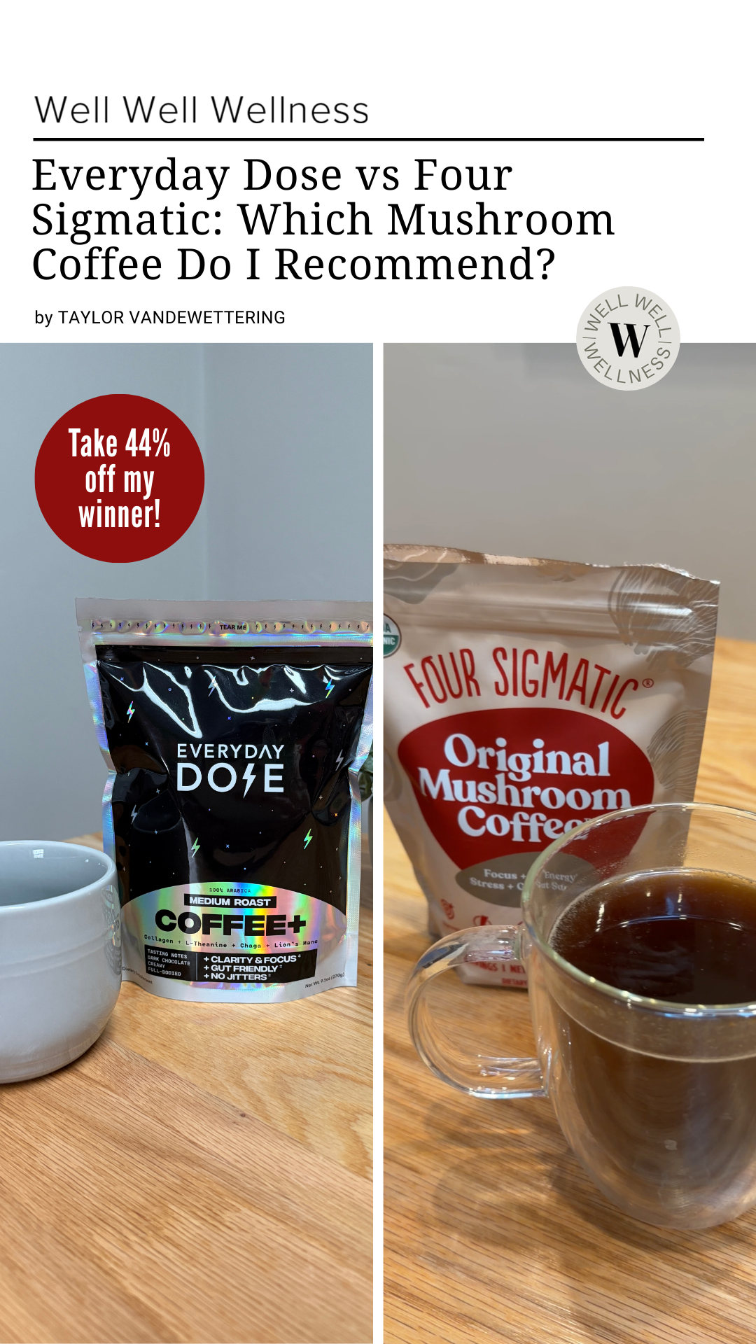 Well Well Wellness Facebook ad