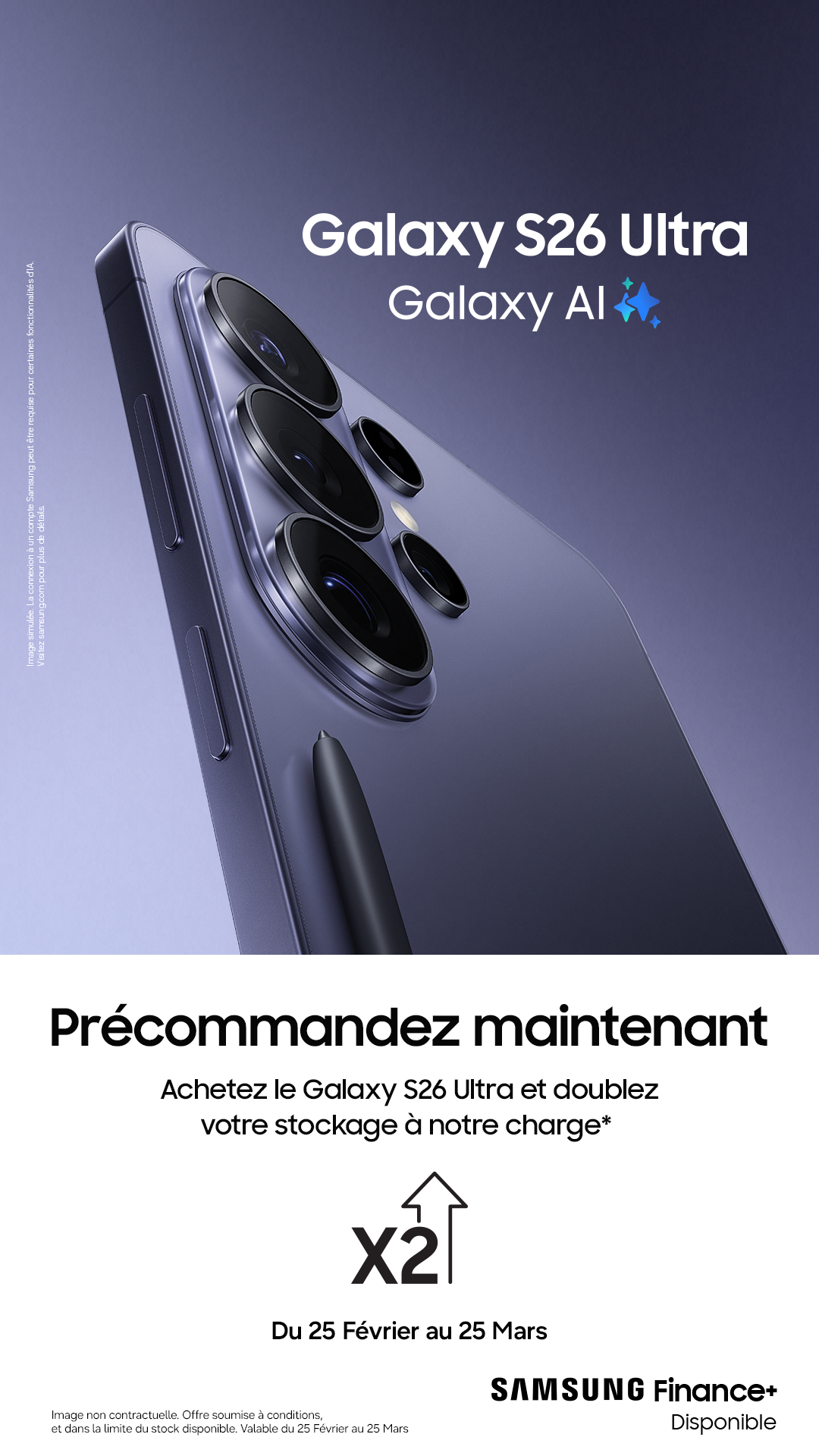 Samsung Facebook ad from Feb 27, 2026