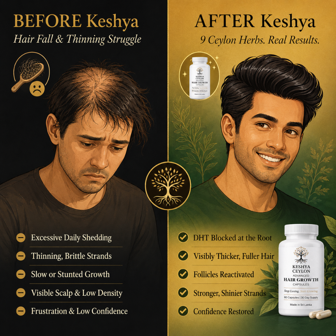 Keshya Ceylon Facebook ad: 30-Day Money Back Guarantee